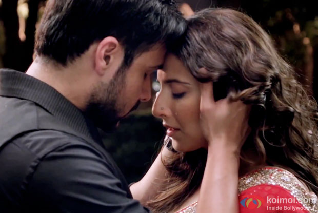 Emraan Hashmi and Vidya Balan in a still from movie 'Hamari Adhuri Kahani'