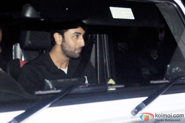 Ranbir Kapoor Snapped At Lightbox
