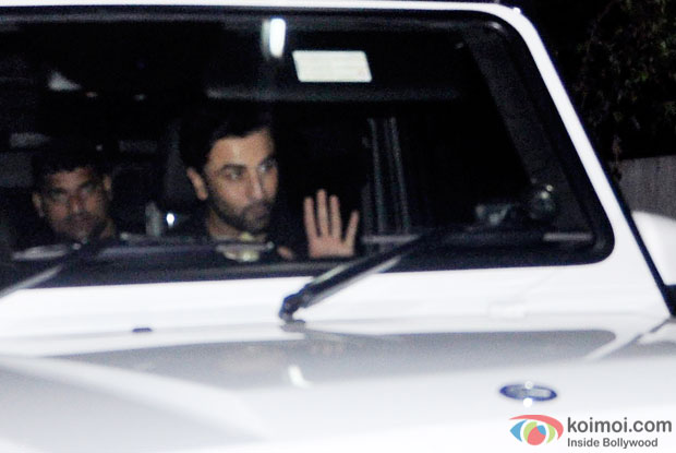 Ranbir Kapoor Snapped At Lightbox