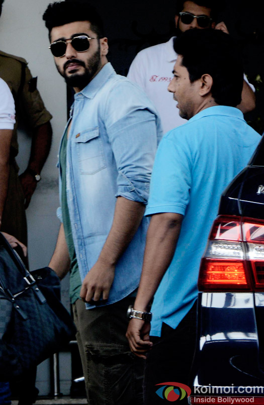 Arjun Kapoor Spotted At Airport Arjun Kapoor Spotted At Airport