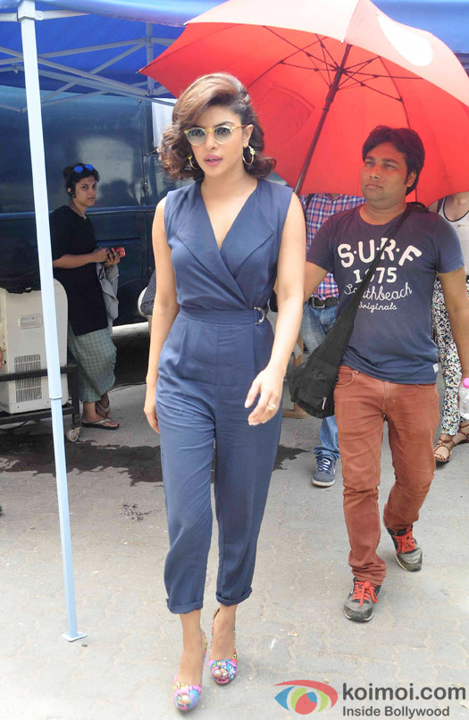 Priyanka Chopra spotted at Mehboob studio