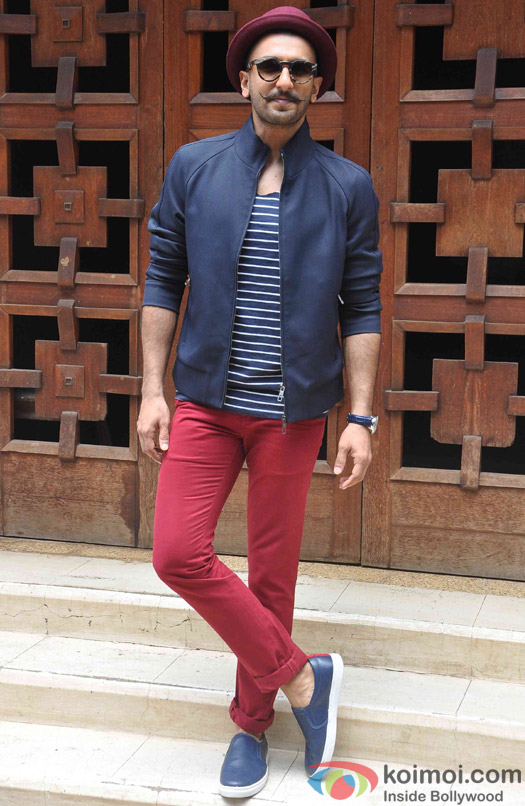 Ranveer Singh spotted at Mehboob studio