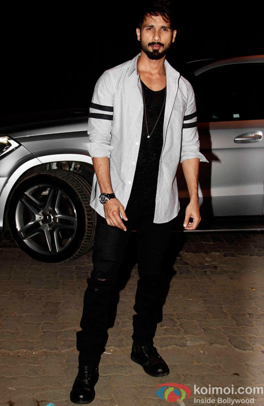 Shahid Kapoor during the Mukesh Chhabra's Bday Bash Shahid Kapoor during the Mukesh Chhabra's Bday Bash