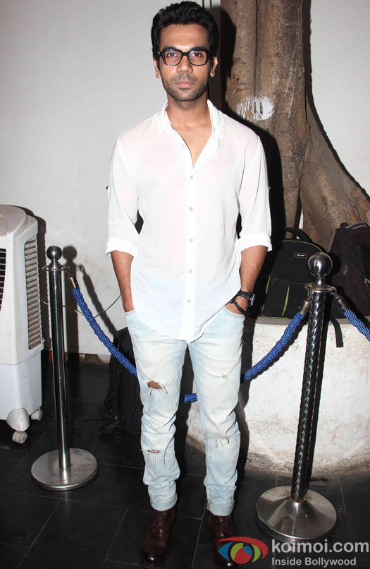 Rajkummar Rao during the Mukesh Chhabra's Bday Bash Rajkummar Rao during the Mukesh Chhabra's Bday Bash