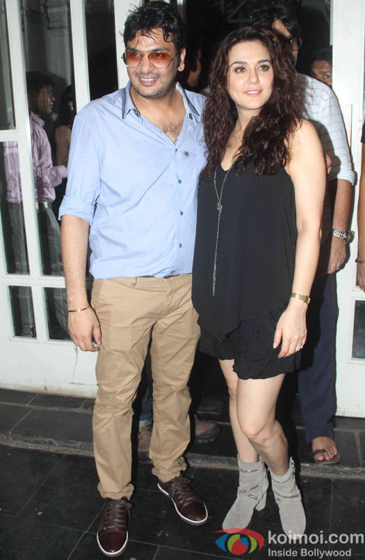 Preity Zinta during the Mukesh Chhabra's Bday Bash Preity Zinta during the Mukesh Chhabra's Bday Bash