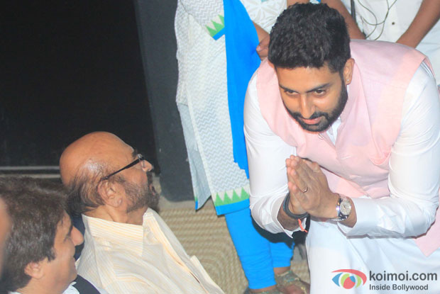 Abhishek Bachchan during the Shashi Kapoor awarded with Dadasaheb Phalke award