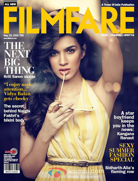 Kriti Sanon On The Cover Of Filmfare