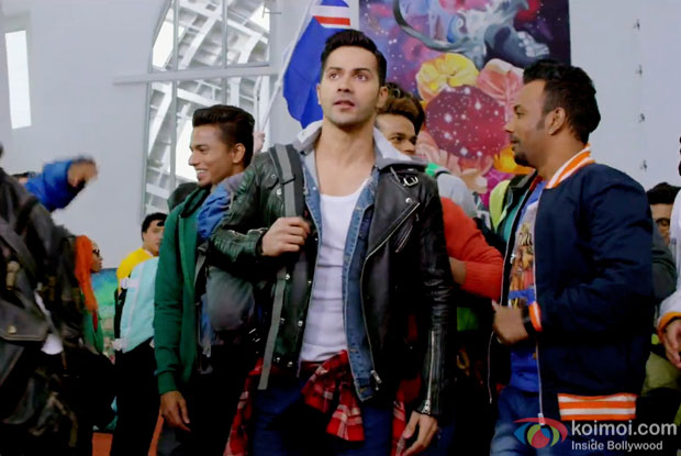 Varun Dhawan in a still from movie 'ABCD 2'
