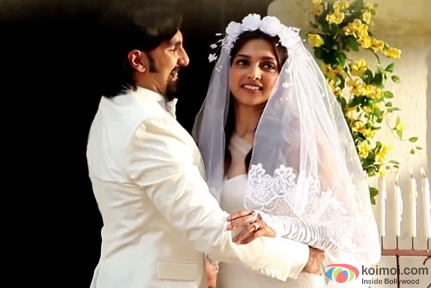Ranveer Singh and Deepika Padukone in a still from movie 'Finding Fanny'
