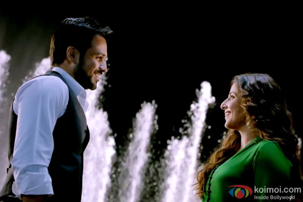 Emraan Hashmi and Vidya Balan in a still from movie 'Hamari Adhuri Kahani'