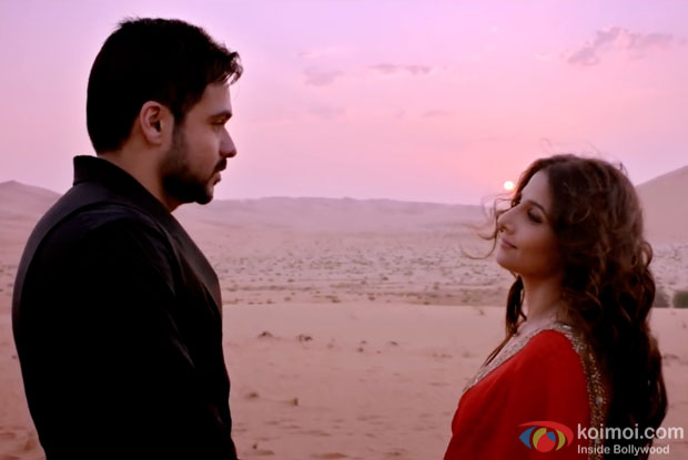 Emraan Hashmi and Vidya Balan in a still from movie 'Hamari Adhuri Kahani'
