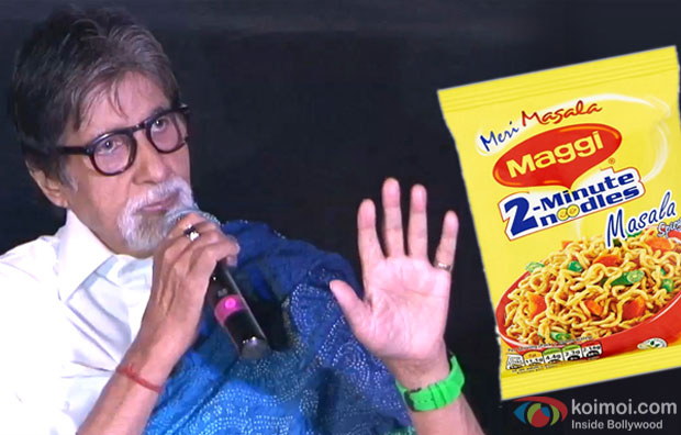 Maggi Ban In India : Amitabh Bachchan Talk About The Controversy