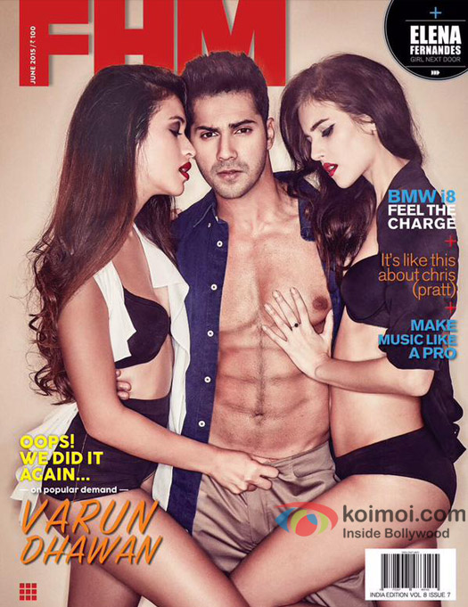 Varun Dhawan On FHM
