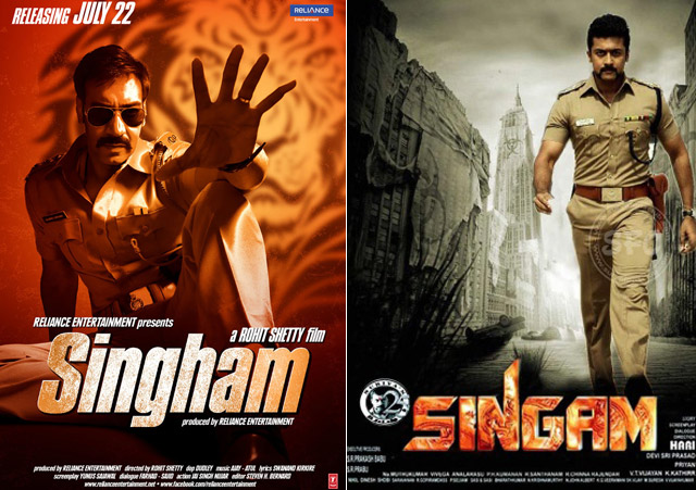 Singham – Remake – Tamil blockbuster Singam