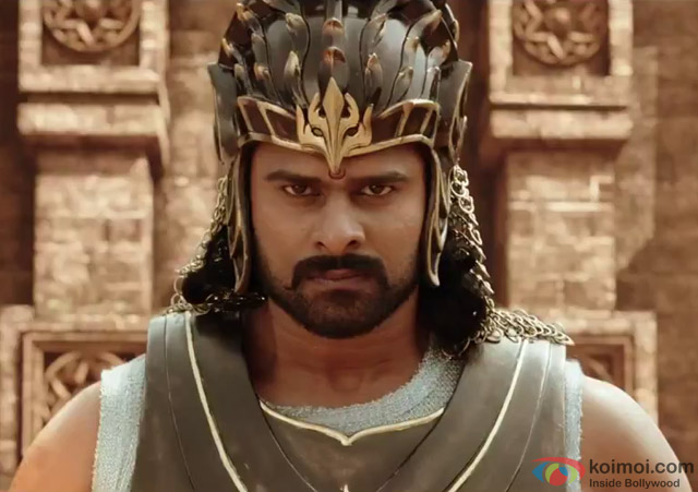 Prabhas in a still from movie ‘Bahubali’