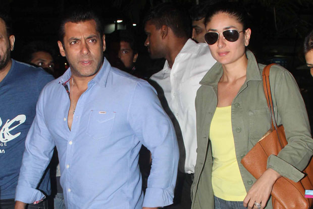 Salman Khan and Kareena Kapoor Khan Snapped At Airport