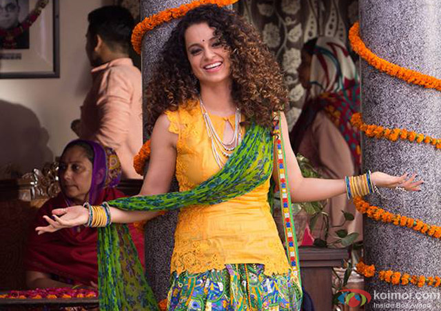 Kangana Ranaut in a still from movie 'Tanu Weds Manu Returns'