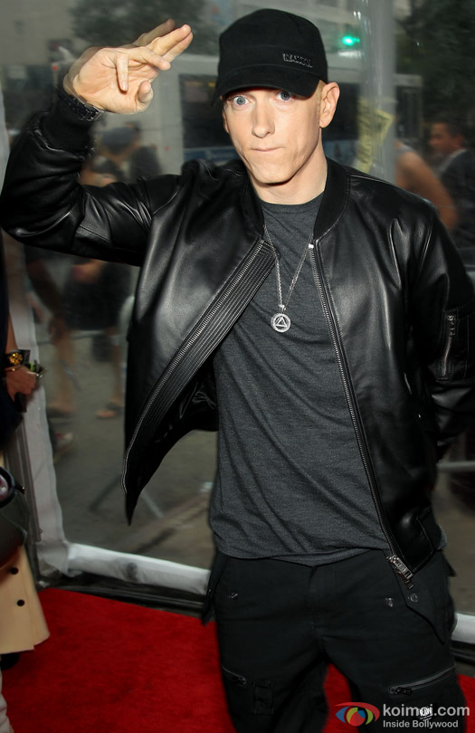 Celebs during the premiere of movie 'Southpaw'