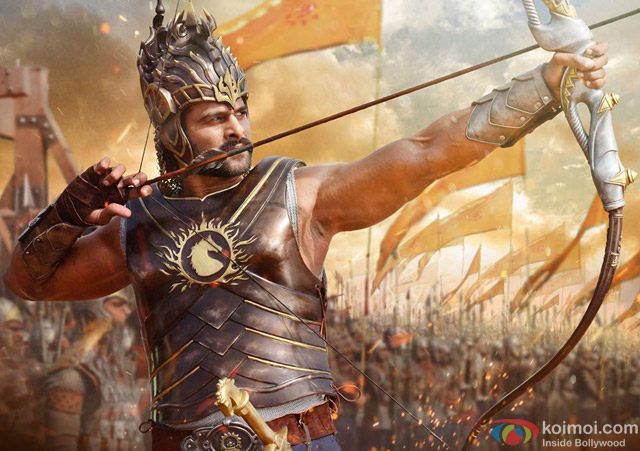 Prabhas in a still from movie 'Baahubali' Prabhas in a still from movie 'Baahubali'