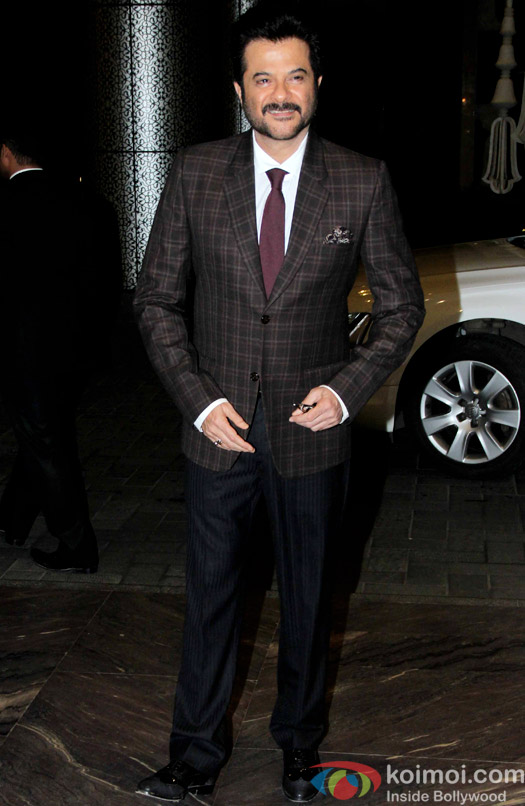Anil Kapoor attend Shahid Kapoor and Mira Rajput's reception