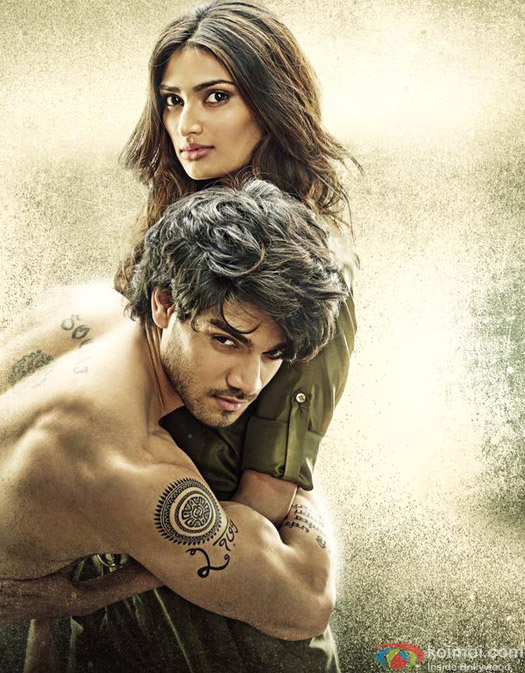 Sooraj Pancholi and Athiya Shetty in a Hero Movie Stills Pic 1