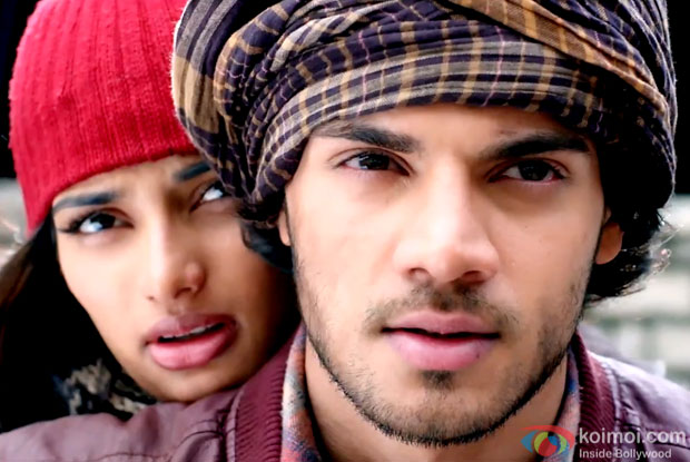 Athiya Shetty and Sooraj Pancholi in a still from movie 'Hero'