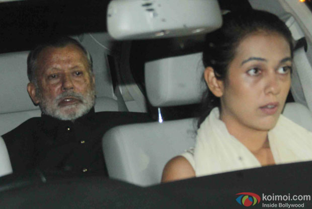 Pankaj Kapur during the Shahid-Mira Wedding Reception