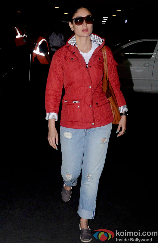 Kareena Kapoor Khan Spotted At International Airport Kareena Kapoor Khan Spotted At International Airport