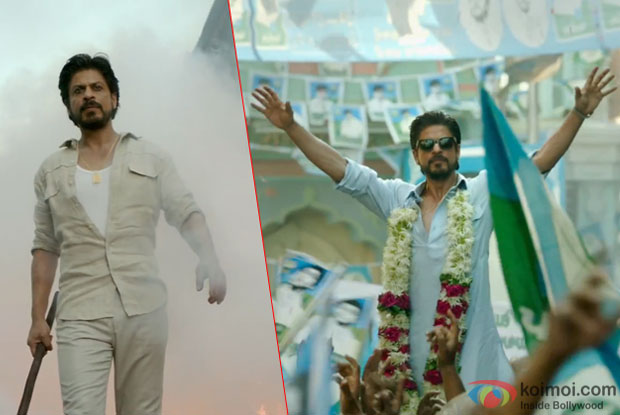 Shah Rukh Khan in a still from movie 'Raees'