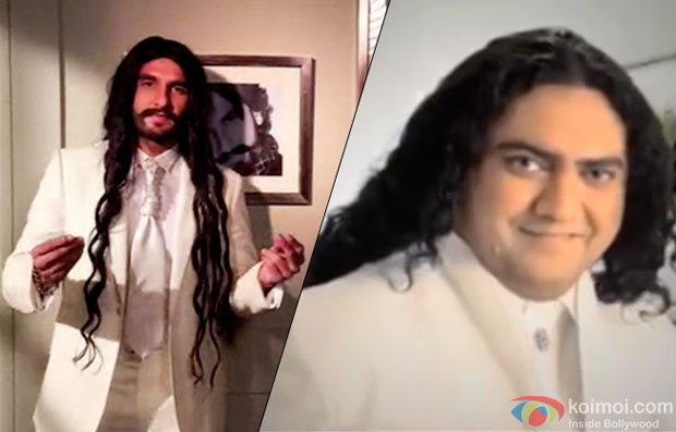 Ranveer Singh shot a dubsmash video on a hit Pakistani song “eye-to-eye” by Taher Shah