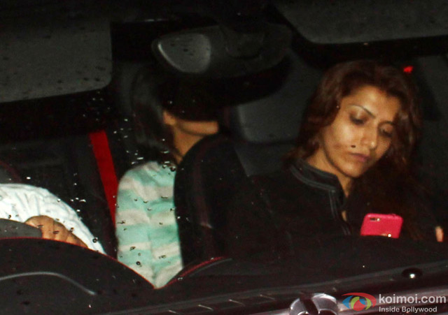 Shahid Kapoor And Mira Rajput Snapped At 'Bahubali' Screening Shahid Kapoor And Mira Rajput Snapped At 'Bahubali' Screening