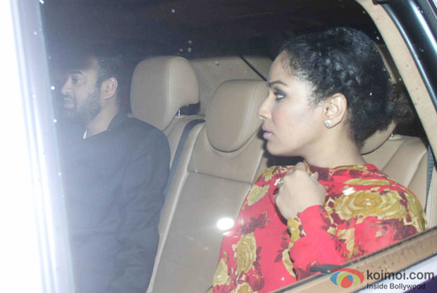 Madhu Mantena and Masaba Gupta during the Shahid-Mira Wedding Reception
