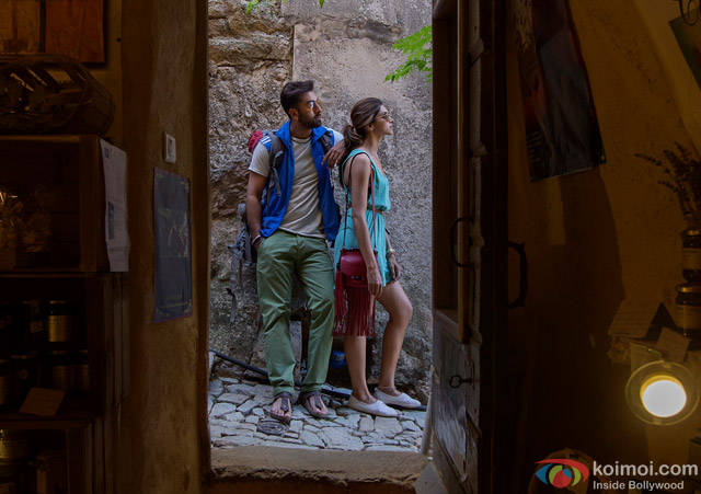 Ranbir Kapoor and Deepika Padukone in Tamasha Movie Stills Pic 1
