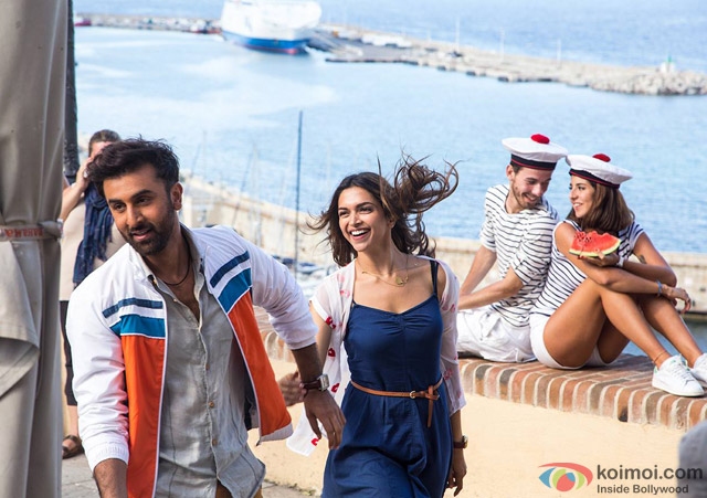 Ranbir Kapoor and Deepika Padukone in Tamasha Movie Stills Pic 2