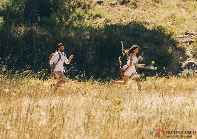 Ranbir Kapoor and Deepika Padukone in Tamasha Movie Stills Pic 5