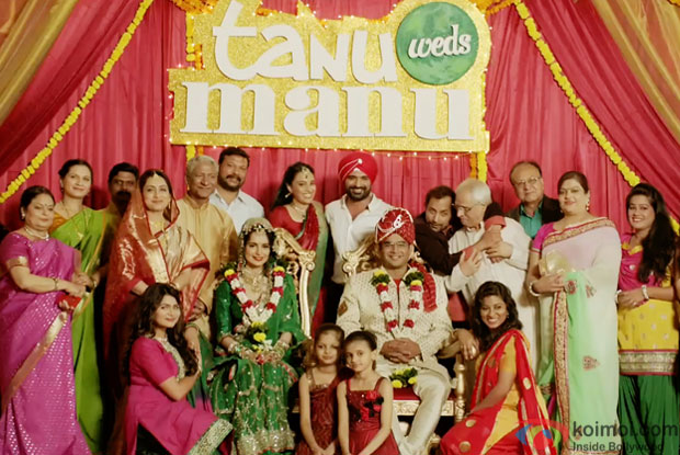 Kangana Ranaut and R. Madhavan in a still from movie 'Tanu Weds Manu Returns'