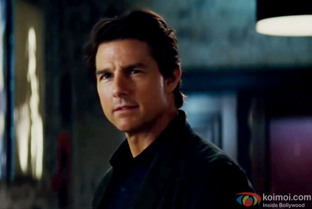 Tom Cruise in a still from movie 'Mission: Impossible - Rogue Nation'