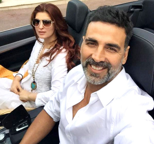 Twinkle Khanna and Akshay Kumar