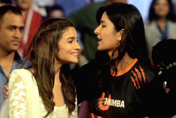 Alia Bhatt and Katrina Kaif at Pro Kabaddi finals