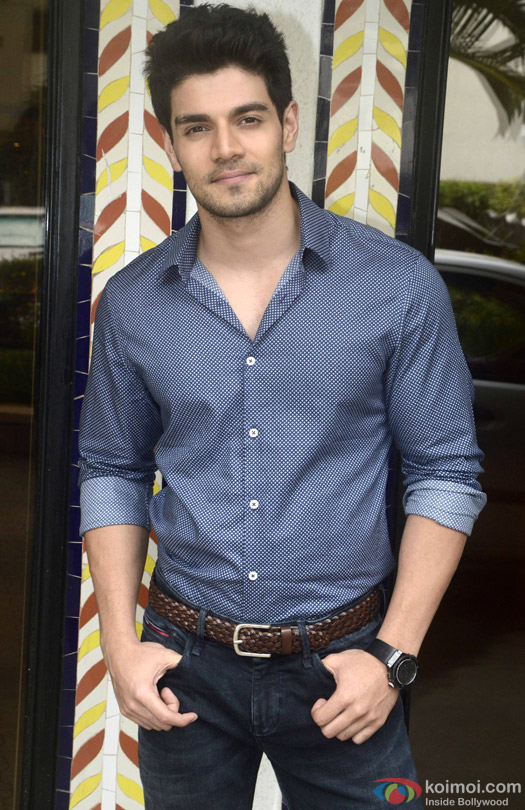 Sooraj Pancholi during the promotion of movie 'Hero'