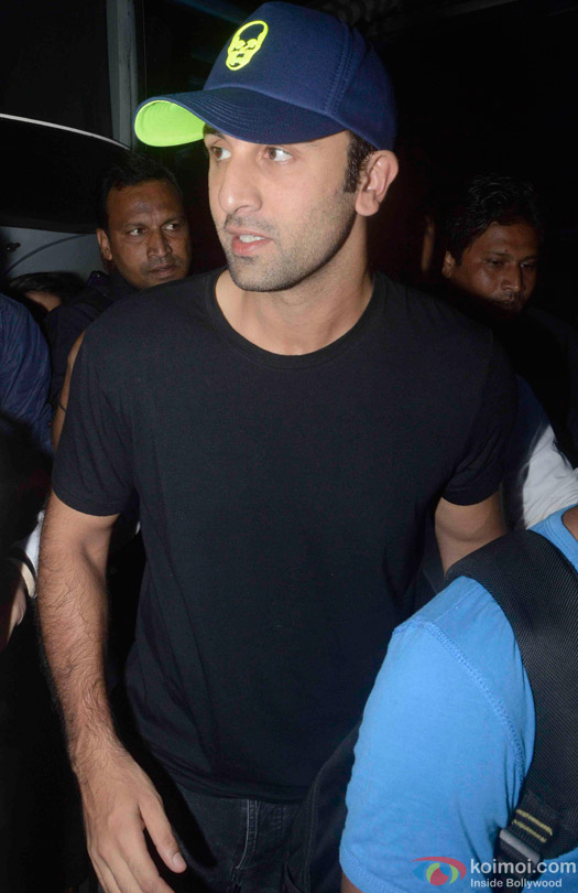 Ranbir Kapoor Snapped At Mehboob Studio Ranbir Kapoor Snapped At Mehboob Studio