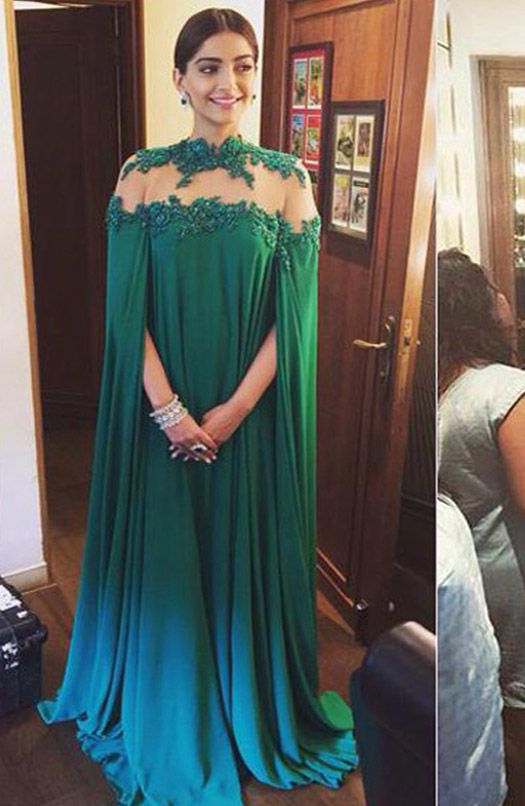 Sonam Kapoor Walks on Ramp of IIJW 2015