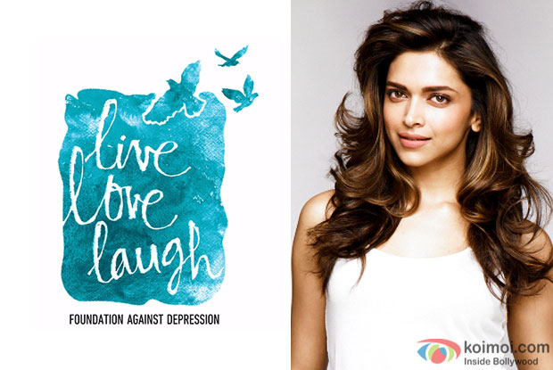 Logo Of The Live Love Laugh Foundation and Deepika Padukone