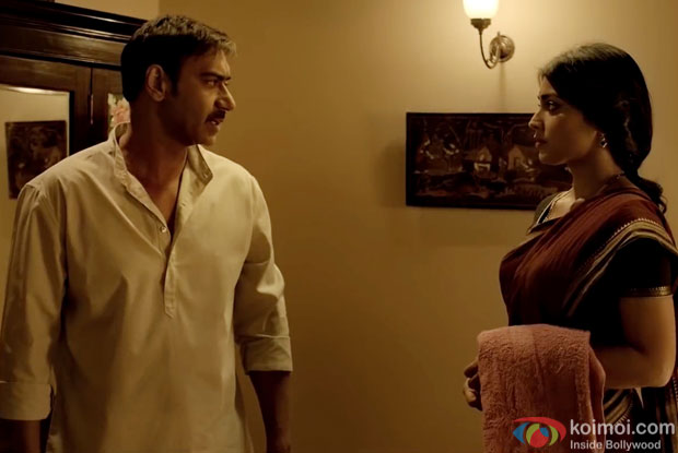Ajay Devgn and Shriya Saran in a still from movie ‘Drishyam’ Ajay Devgn and Shriya Saran in a still from movie ‘Drishyam’