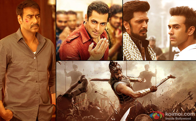 stills from movie 'Drishyam', 'Bajrangi Bhaijaan', 'Bangistan' and 'Bahubali' stills from movie 'Drishyam', 'Bajrangi Bhaijaan', 'Bangistan' and 'Bahubali'