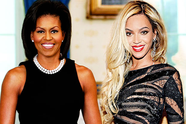 Lady Michelle Obama and Beyonce Lady Michelle Obama and Beyonce