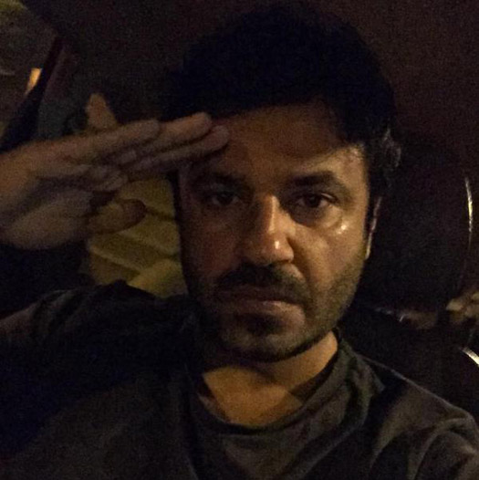 Vikas Bahl Takes A Salute Selfie