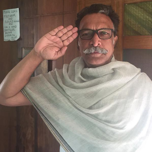 Nassar Takes A Salute Selfie
