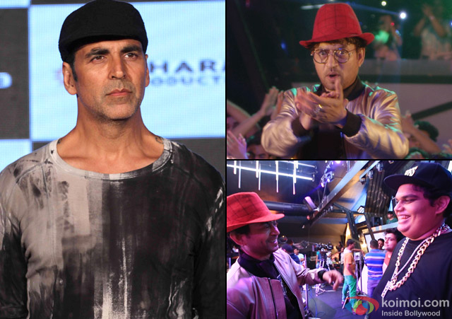 Akshay Kumar and Irrfan khan in a 'AIB : Every Bollywood Party Song'