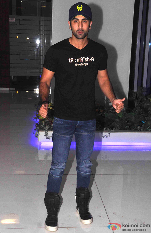 Ranbir Kapoor at Wrap Up Party For Movie 'Tamasha'